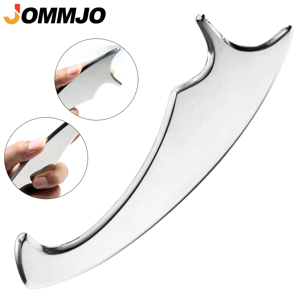 

1Pcs Stainless Steel Gua Sha Muscle Scraper Tool, Scar Tissue Tool, Physical Therapy Tools, Muscle Scraping Tool, IASTM tools