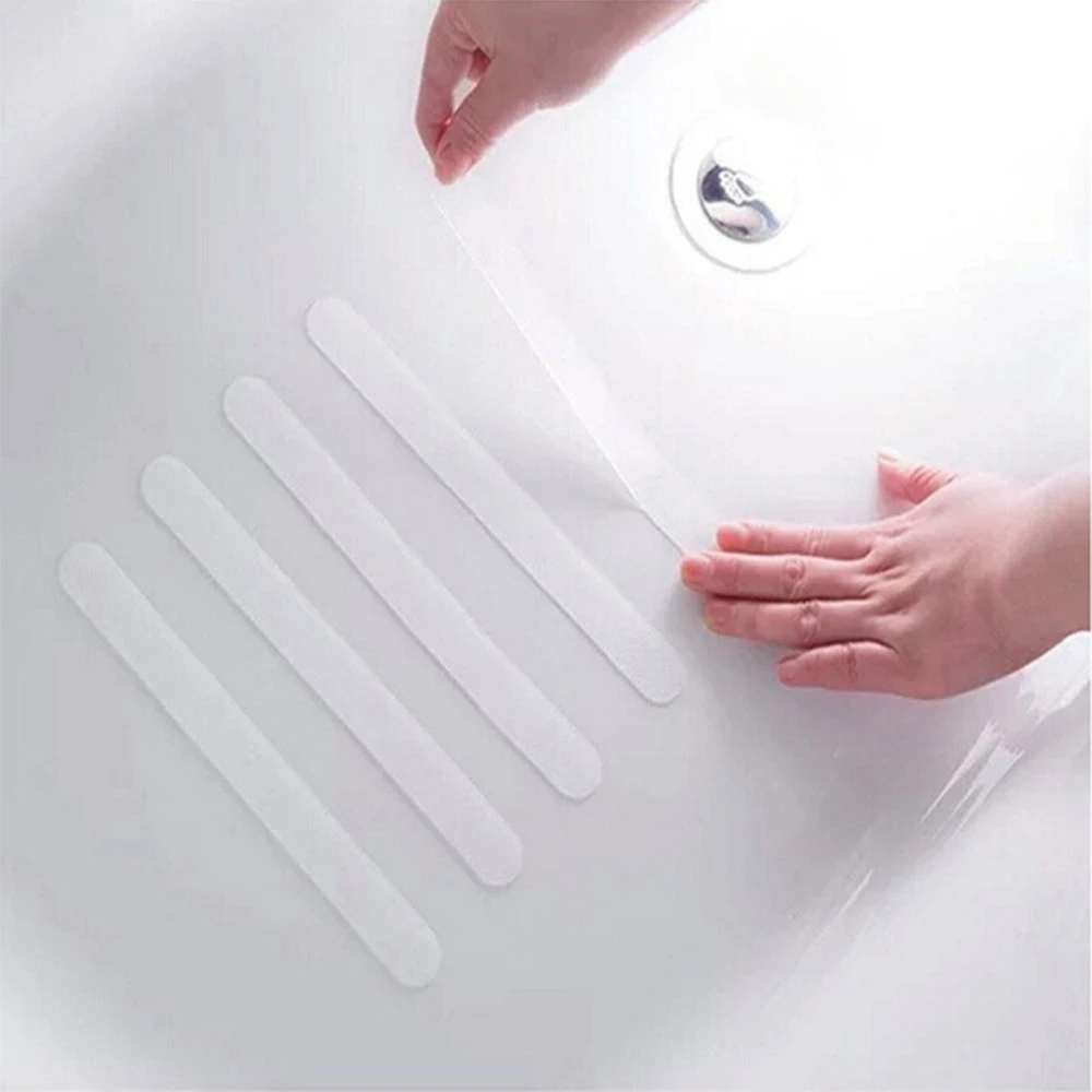 Anti Slip Strips Shower Stickers Non Slip Bath Safety Strips For Bathtub Shower Stairs Floor 6/12/24 Pcs