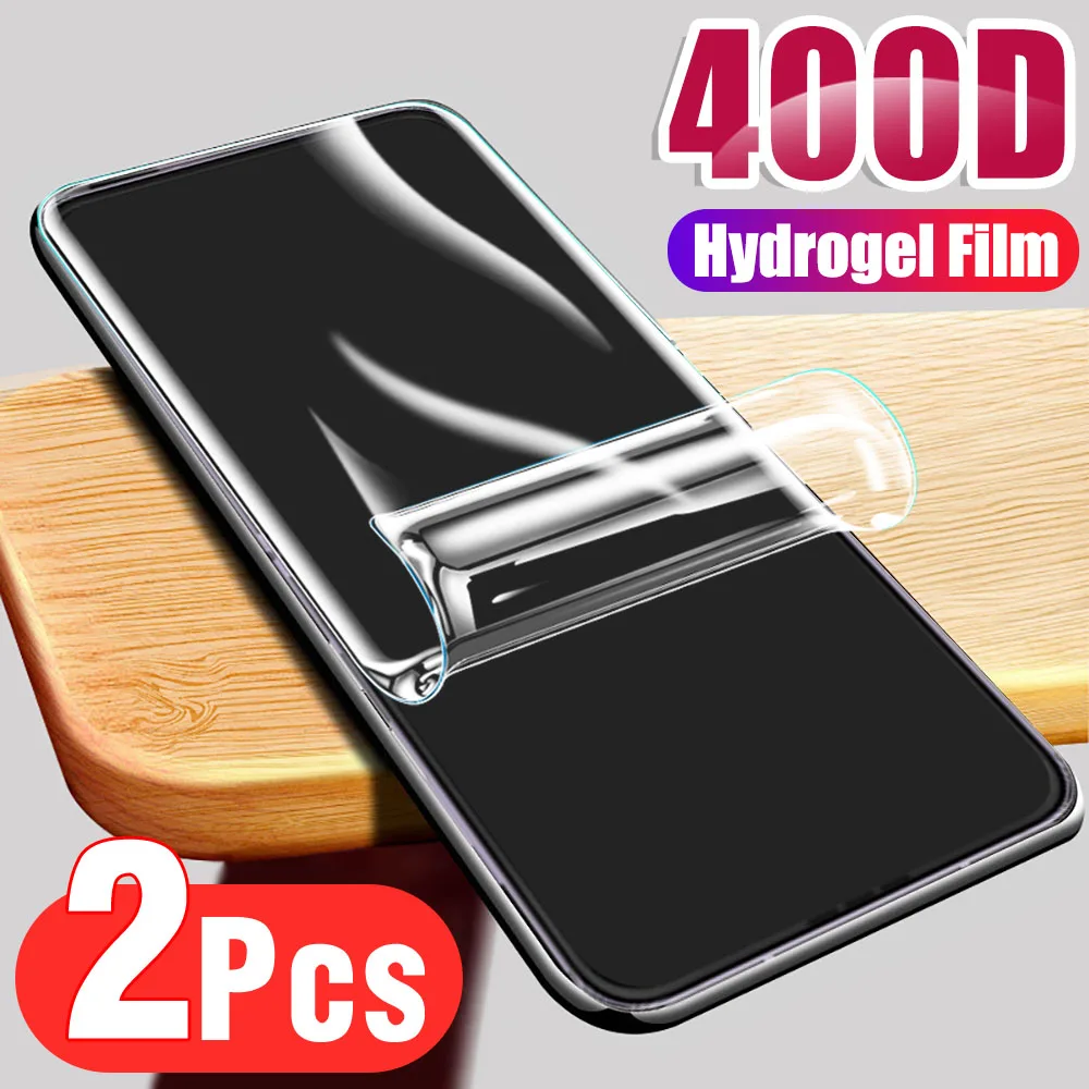 삼성 갤럭시 Z 플립 4 화면 보호기 하이드로겔 필름 케이스, Z 플립 3 4 보호 필름, 유리 아님, 5g, 2 개 
