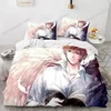 3D Print Anime Death Note Bedding Set Single Twin Full Queen King Size Bed Set Adult Kids Bedroom Duvet cover Sets Home Textiles 4