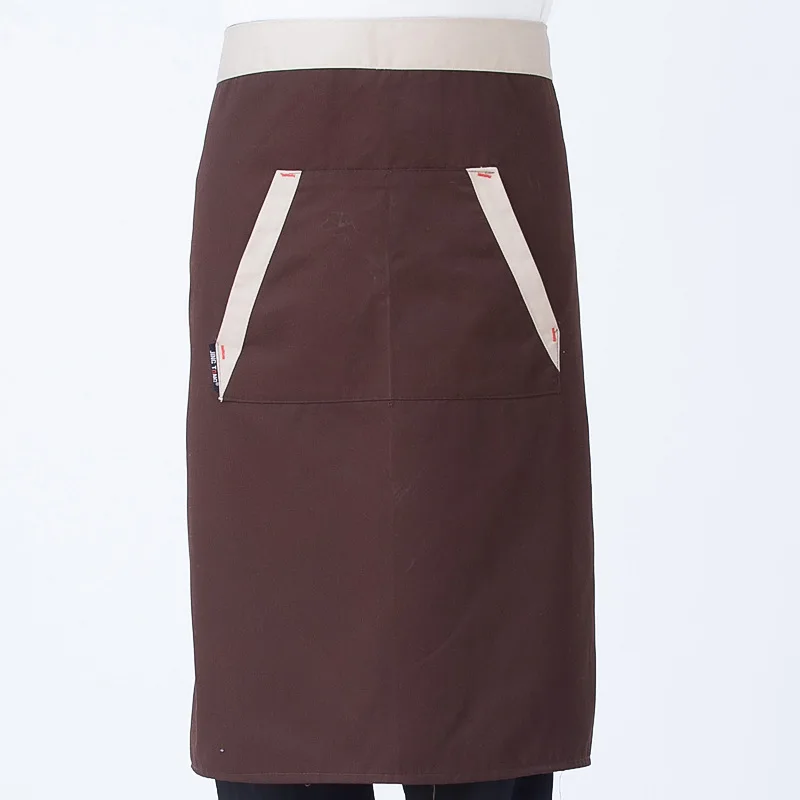 Spot Supply Chef Work Apron Hot Pot Restaurant Catering Kitchen Household Cleaning Supplies Half Apron