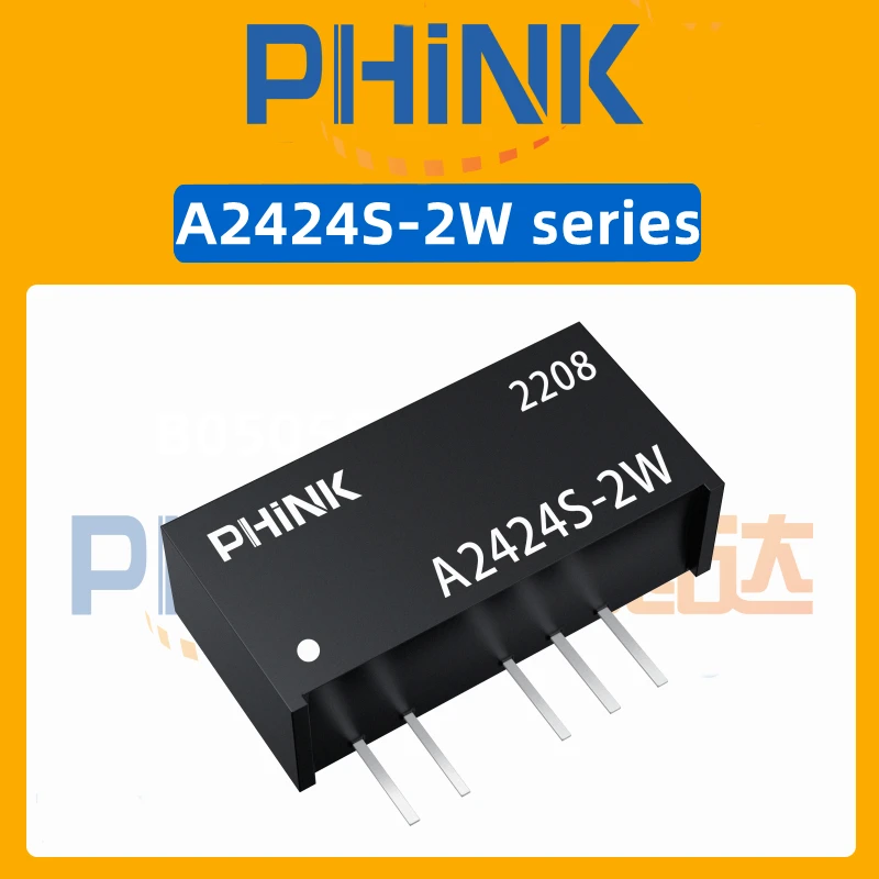 A2424S-2W A2424S-2WR3 24V to positive and negative 24V DC-DC isolated power supply module fixed voltage to dual