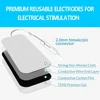10/50Pcs Physiotherapy Tens Electrode Pads For EMS Muscle Stimulator Pulse Therapy Massager Conductive Gel Patch Acupuncture 3