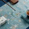 Chinese Fairy Dragon Brocade Dry Brewing Tea Mat Zen Waterproof One Person Tea Table Flag Insulated Tea Tray Mat Accessories 4