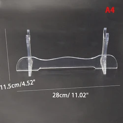 Magic Black Comics Display Stand - Acrylic Two-Tier Bracket (A4)