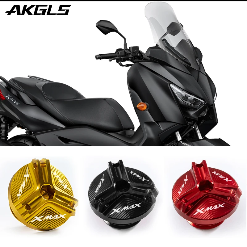 

For Yamaha XMAX 250 300 XMAX300 XMAX250 2017 2018 2019 2020 2021 2022 Motorcycle Engine Oil Cap Bolt Fuel Filler Cap Accessories