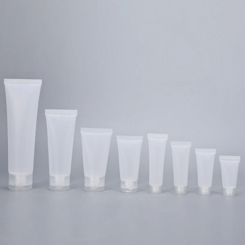 10/20pcs Empty Refillable Plastic Squeeze Tubes Cosmetic Containers Travel Bottle
