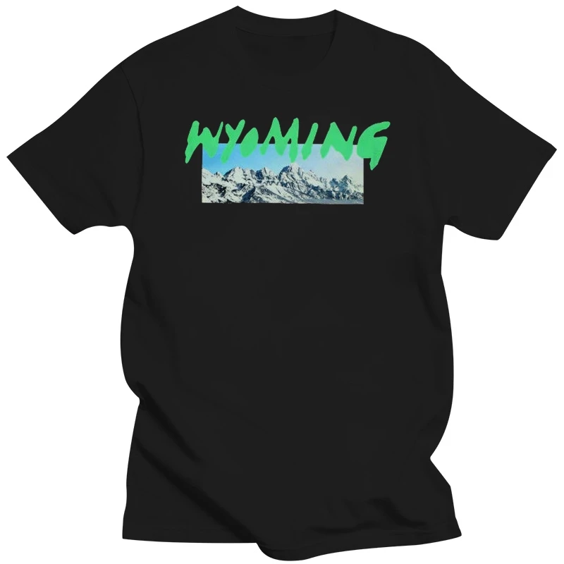 Kanye West Ye Wyoming T Shirt Ouvir Partido merch NOVA Homens Adulto T Shirt de Manga Curta de Algodão