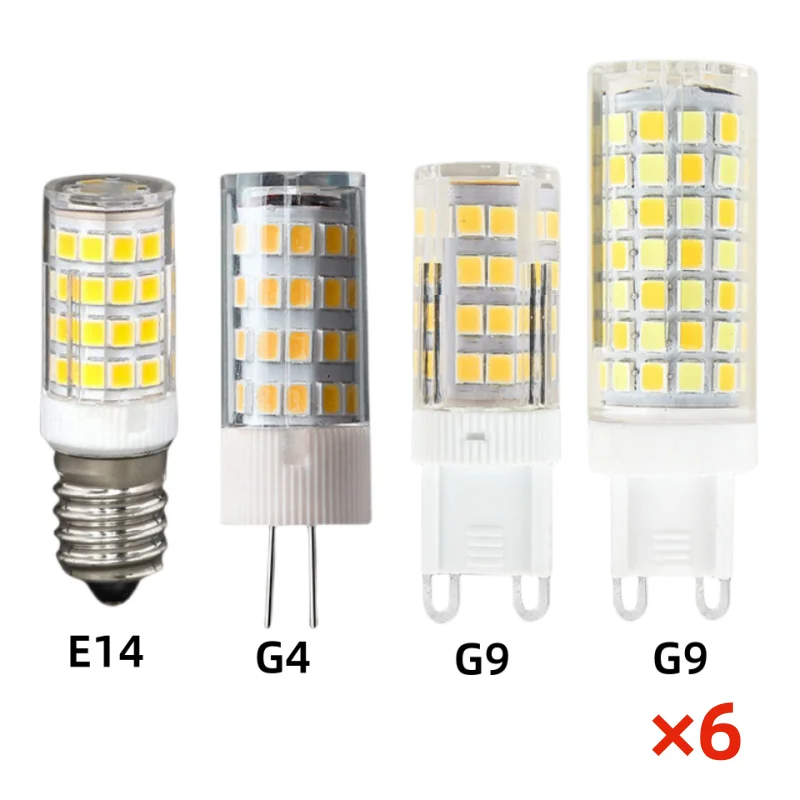 G9E14G4LEDPinSmallLightBulbEnergysaving220VCeramicCornHigh