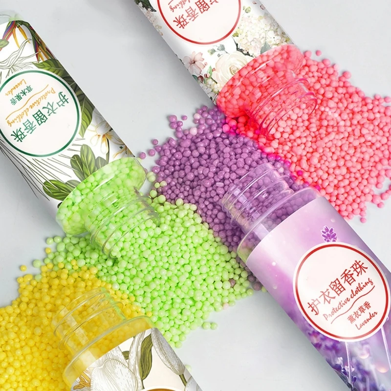 KX4B Laundry Beads 200g/Bottle Clothes Protect Laundry Scent Beads Artifact Home Bedroom Dormitory Clothes Cleaning