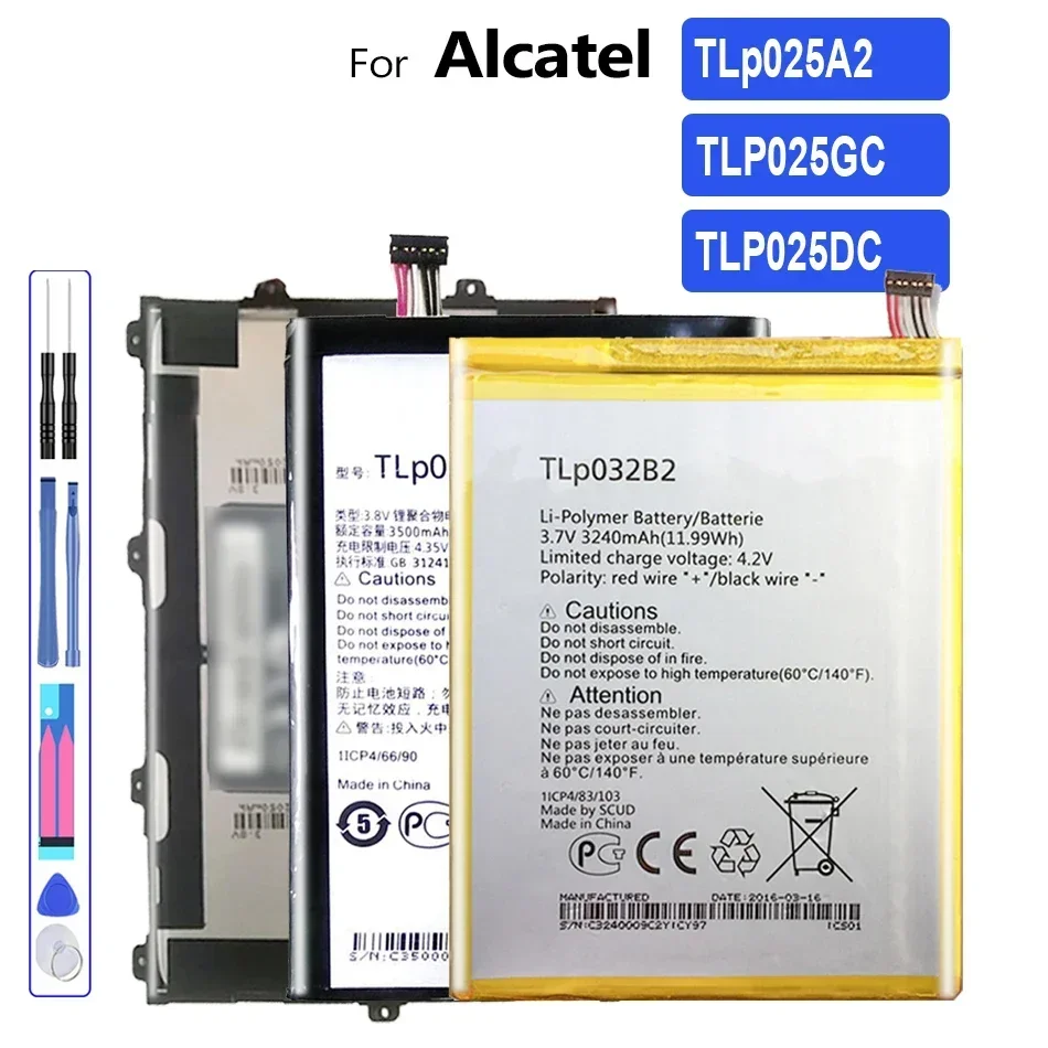 Аккумулятор для Alcatel One Touch POP C9 Pixi 4 (7) 3G 9003X 9003A 6,0 OT 8050D/9001D Pop 3 (5,5) 5054A TLP025GC, TLP025DC ,TLP025A2