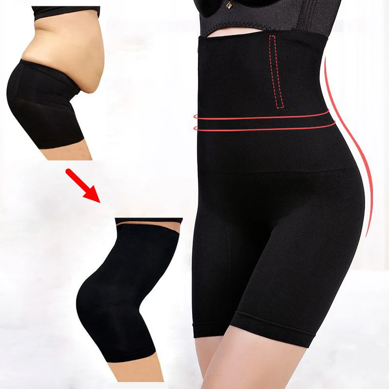 Womens Firm Tummy Control Butt Lifter Shapewear High Waist Trainer Body Shaper Shorts Thigh Slim Girdle Panties Clothing Female