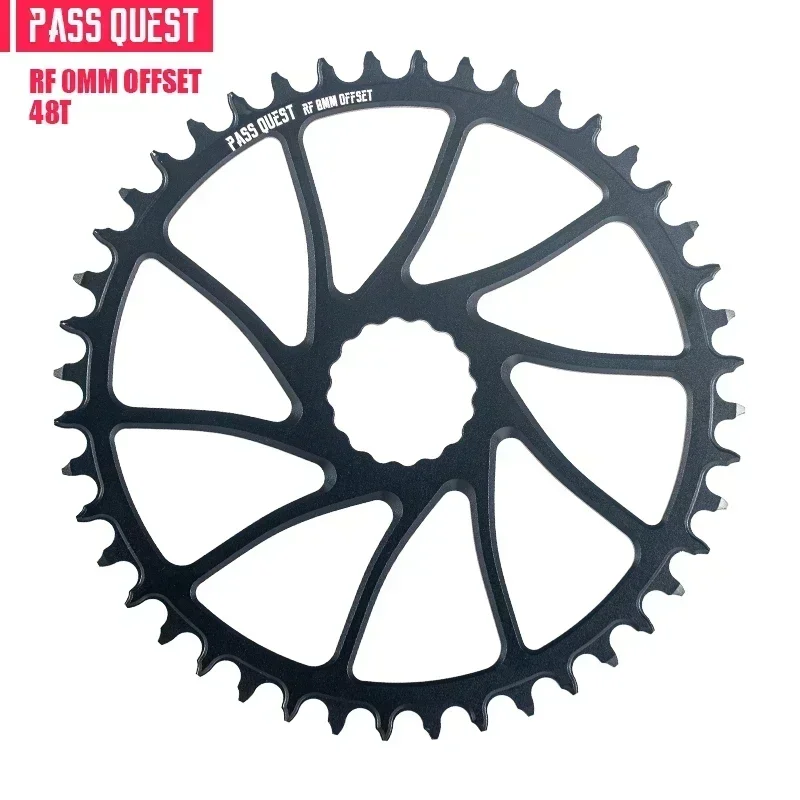 PASS QUEST 0mm Offset Bicycle Chainring Width Narrow Direct Mount