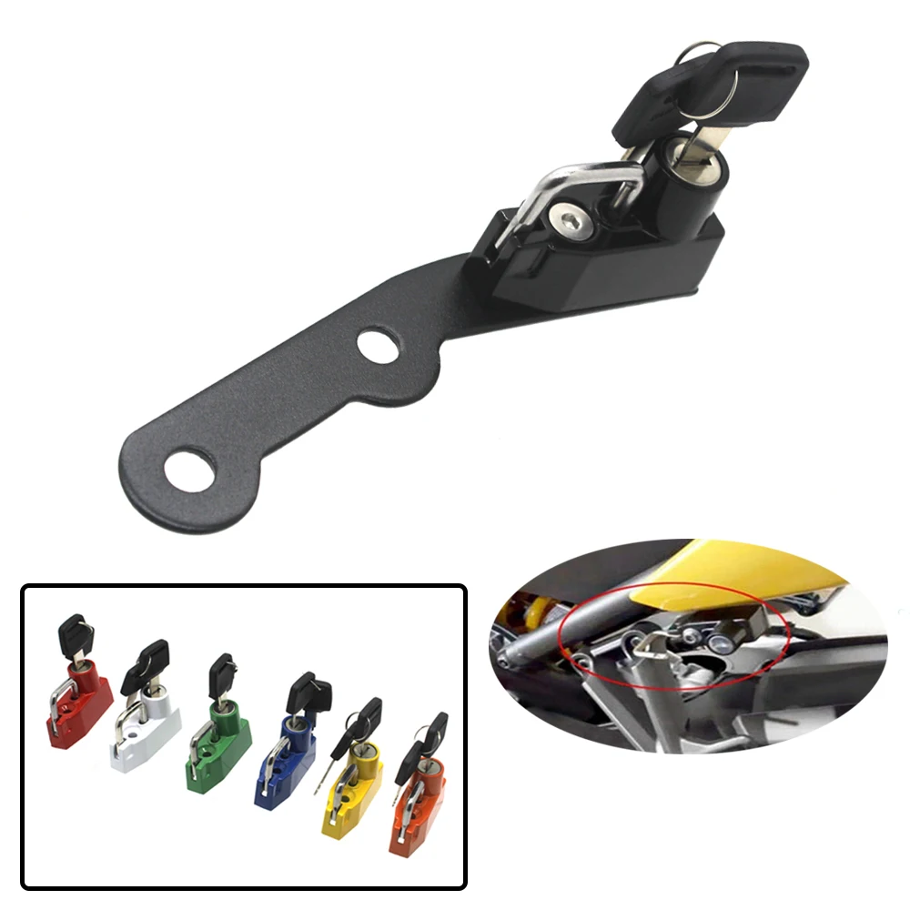 

Helmet Lock Anti-Theft Combination PIN Locking For Yamaha MT-09 FZ-09 2013-2018 XSR900 2015-2016 FZ-8 2010-2016 FJ-09 2013-2017