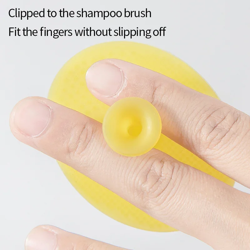 Silicone Shampoo Brush for Baby Infant Bathing Head Hair Washing Massage Brushes Wipe Comb baby brush