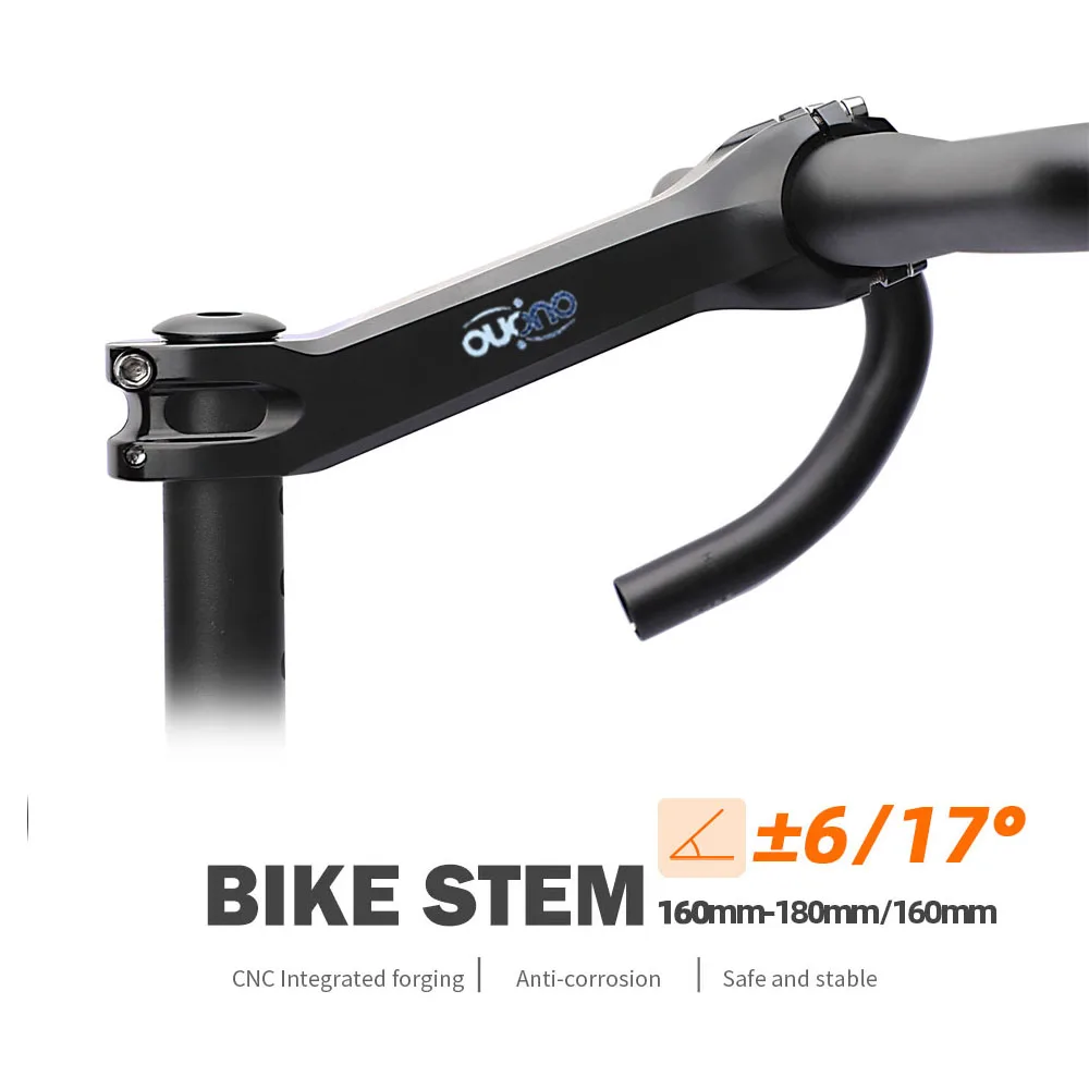 7075 180mm ステム OUO CNC Stem 7075 Aluminum Mtb Bike Table Takeaway 31.8 Long