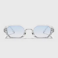 Lunettes de soleil à petite monture carrée, exquises, à la mode, robustes et durables, pour réunions de fête, plage, voyage, résistantes aux UV400 3