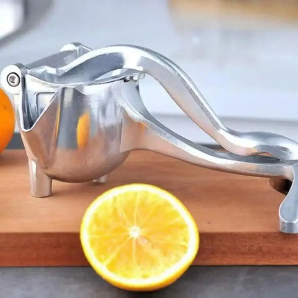 Exprimidor manual de frutas resistente de acero inoxidable_voghion.com