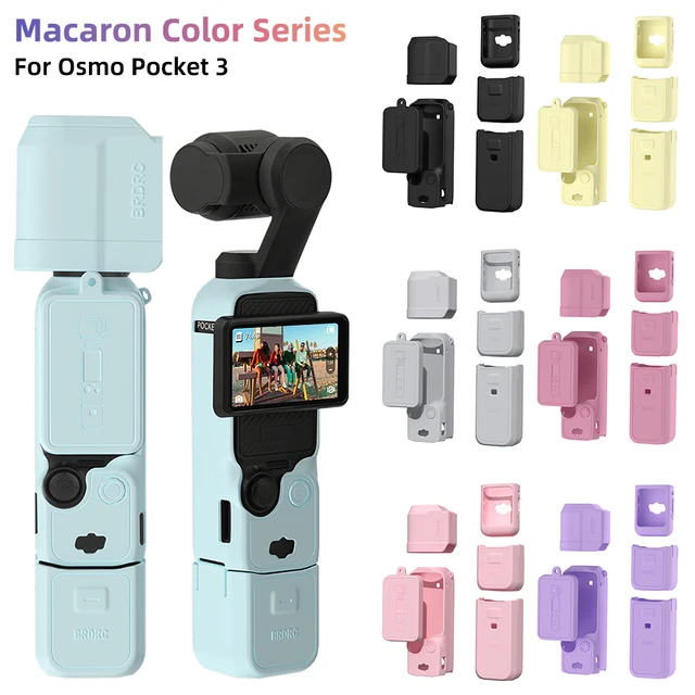 Étui pour DJI OSMO Pocket 3, housse de protection en Silicone, anti-rayures, capuchon d'objectif, étui de protection pour caméra Pocket3, accessoires 1