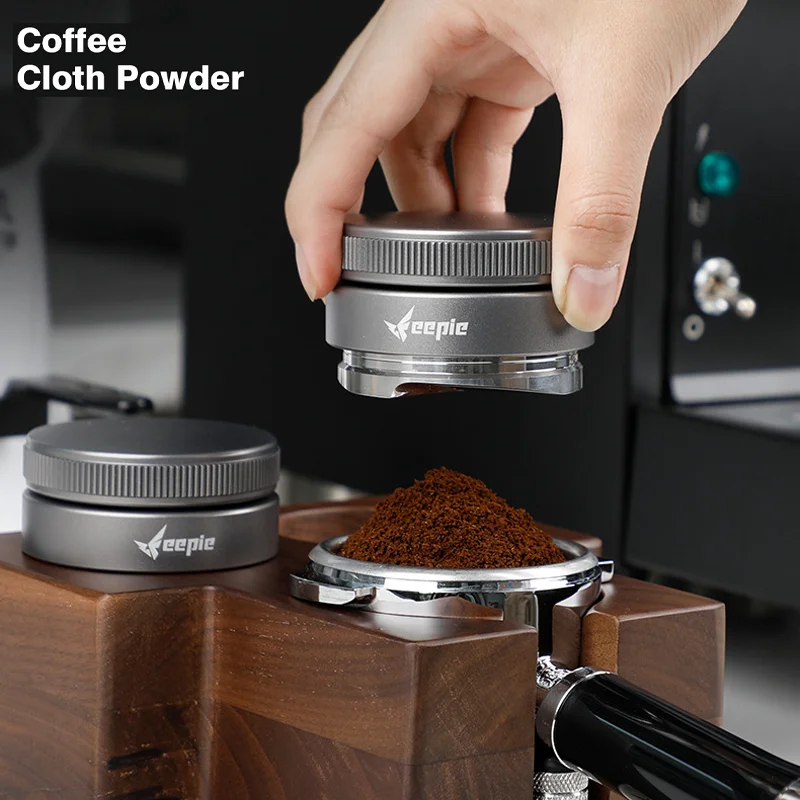 

51/53/58.35mm Coffee Distributor Height Adjustable Stainless Steel Threaded Powder Press Coffee Tamper Powder Coffee Accessories