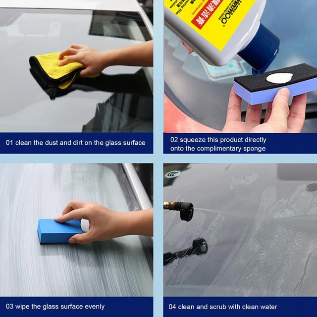 Home Car Glass Oil Film Remover Wipes Car Window Stain Remover Maintenance  Wipes Are Used for A Variety of Glass Mirrors - AliExpress