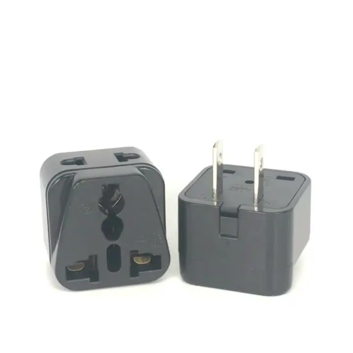 海外輸入　2作セット Universal Japan America 2 in 1 EU UK AU to US Travel Adapter
