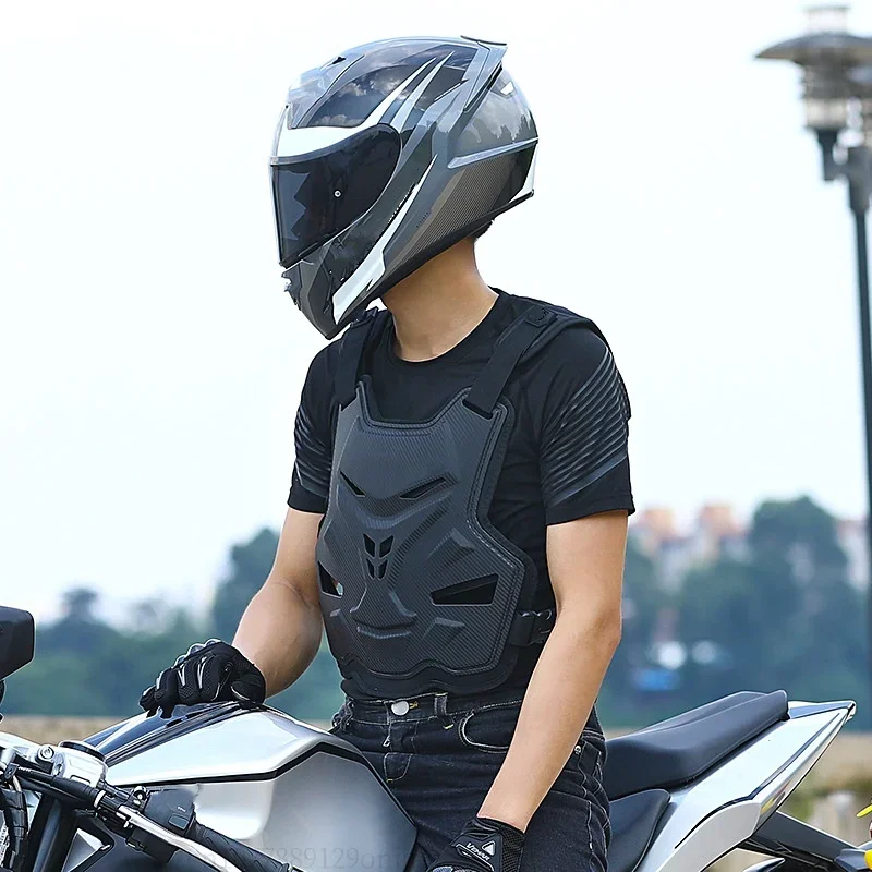 Motorcycle Armor, Riding Racing, Off-road, Anti Fall, Chest Protection, Hemp Rope Patterned Armor, Outdoor Riding Equipment