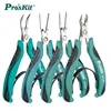 Pro'skit PM-396F Stainless Steel Industrial Grade High Hardness Diagonal Pliers for Electrician Wire Cutting and Stripping Tools 1
