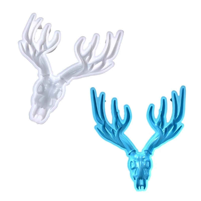 

Christmas Antler Silicone Mold Wall Decoration DIY Christmas Elk Plaster Mould
