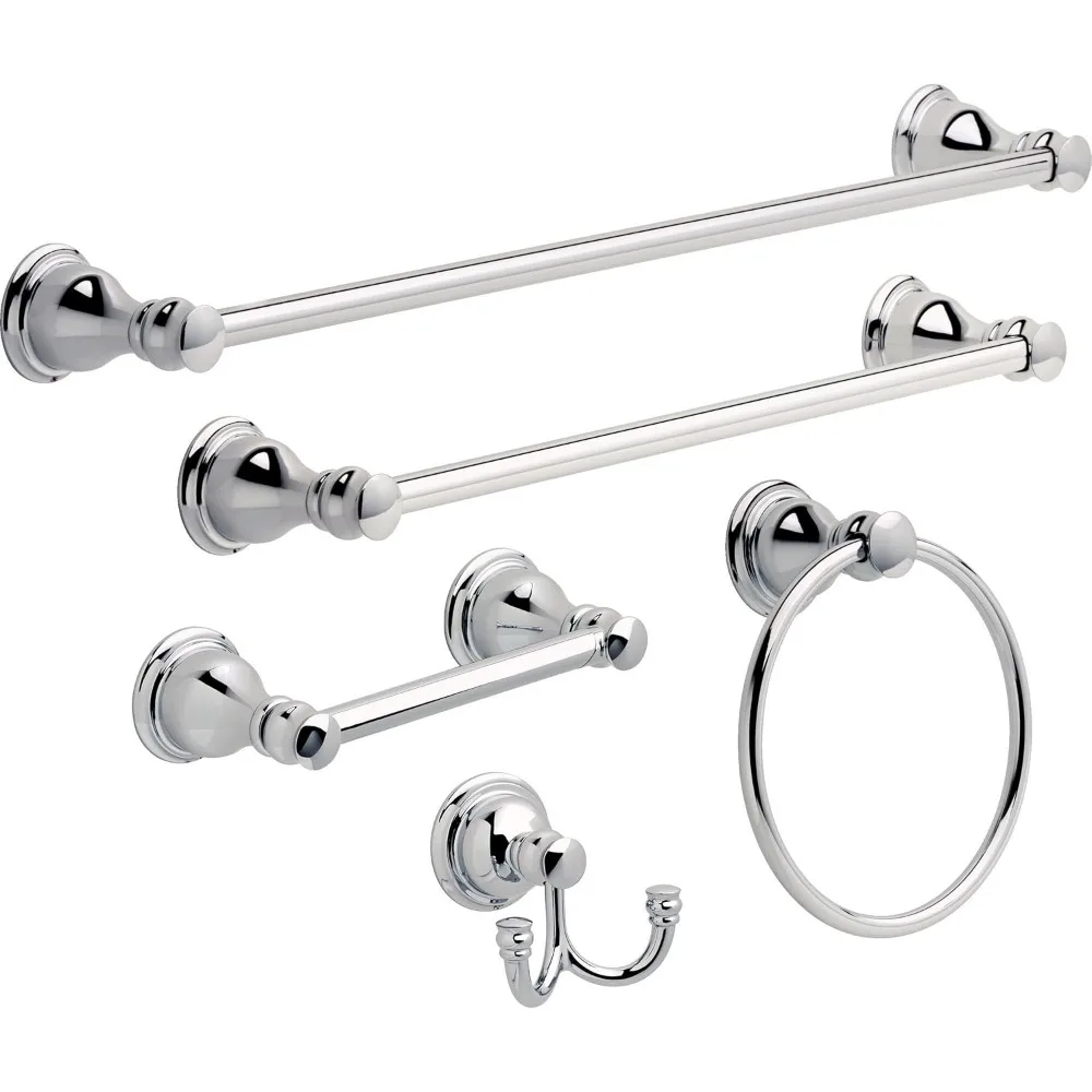 AUB35-PC Aubrey Robe Hook, Chrome