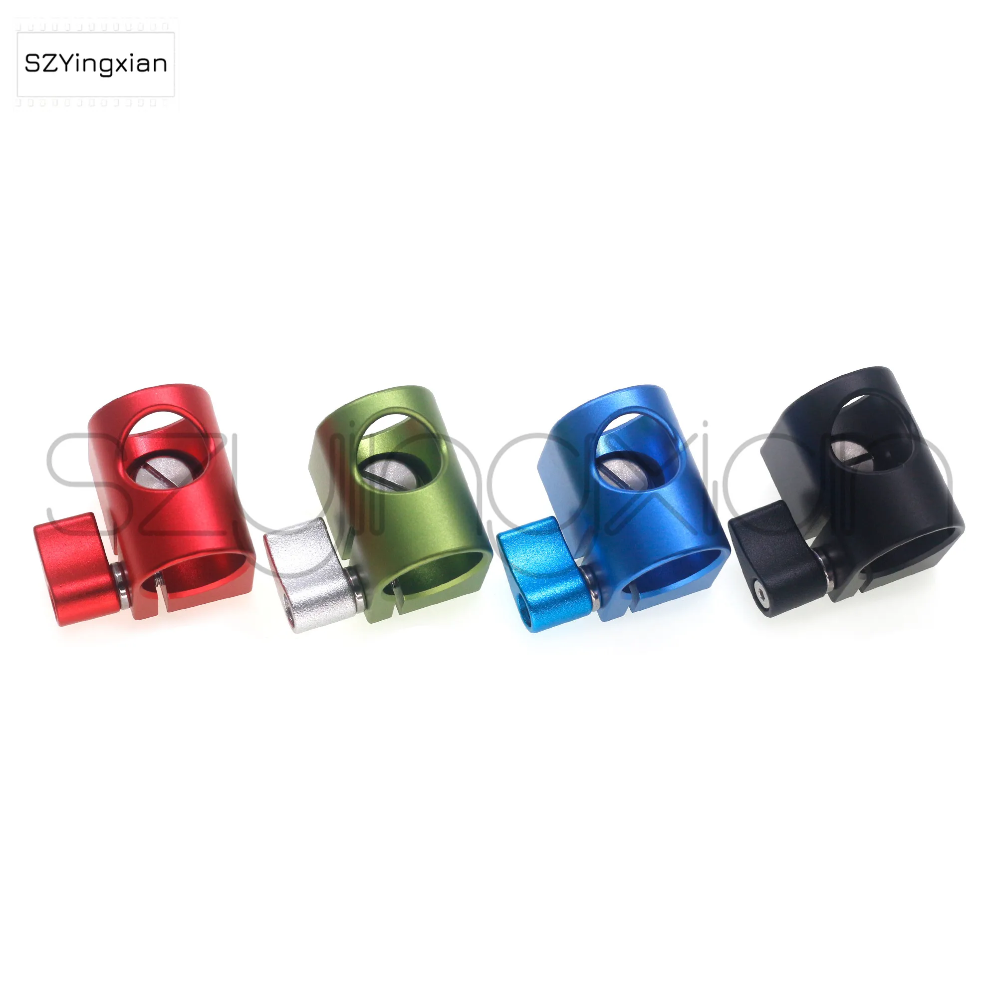 Sistema Di Montaggio Su Guida Con Morsetto Monorotaia Motore Da 19Mm Con Viti Filettate Da 3/8 "Per Morsetti Per Binario Motore Wireless Per Fotocamer