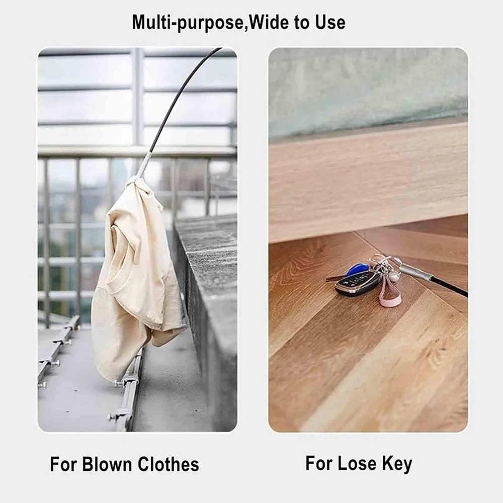 Sewer Pipe Unblocker Snake Spring Dredging Tool 60/90/160/200/300cm for Kitchen Bathroom Sewer Cleaning