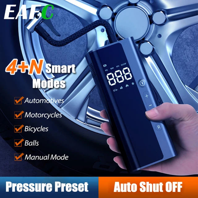 Compresseur D'air Électrique Portable Sans Fil, 12v, 150psi, Pompe De  Gonflage De Pneus Pour Moto, Vélo, Bateau, Voiture - Gonflable Pompe -  AliExpress