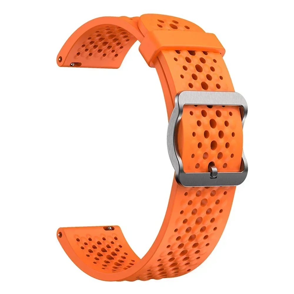 Premium Silicone Quick Release Watch Strap, 22mm