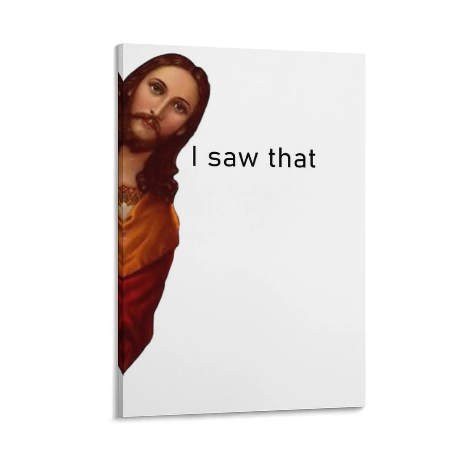 

jesus i saw that Canvas Painting Decoration room decorations