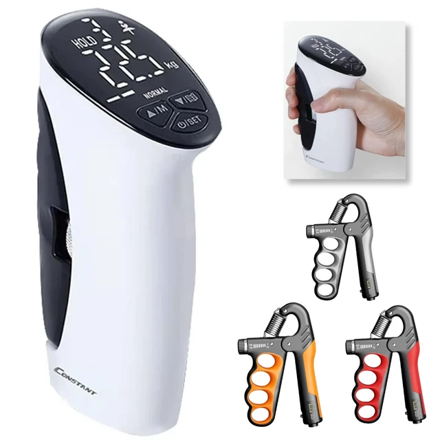 LED Digital Electronic Hand Grip Power Strength Trainer Tester Hand Dynamometer Professional Fitness Accessories 1