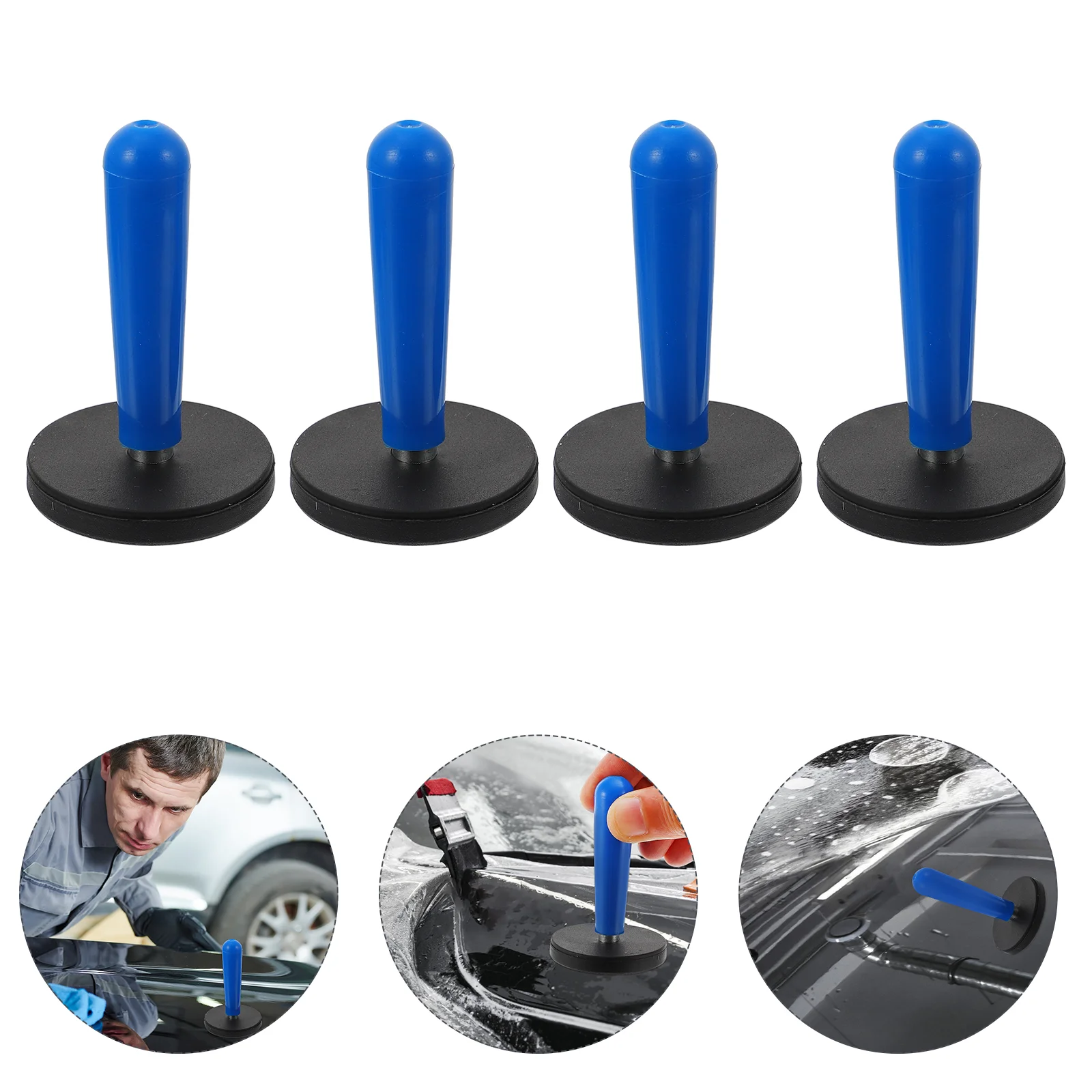 

Car Vinyl Wrap Gripper Magnet Holder Tints Tool Vinyl Installation Car Foil Tool Black Magnetic Modification Tool