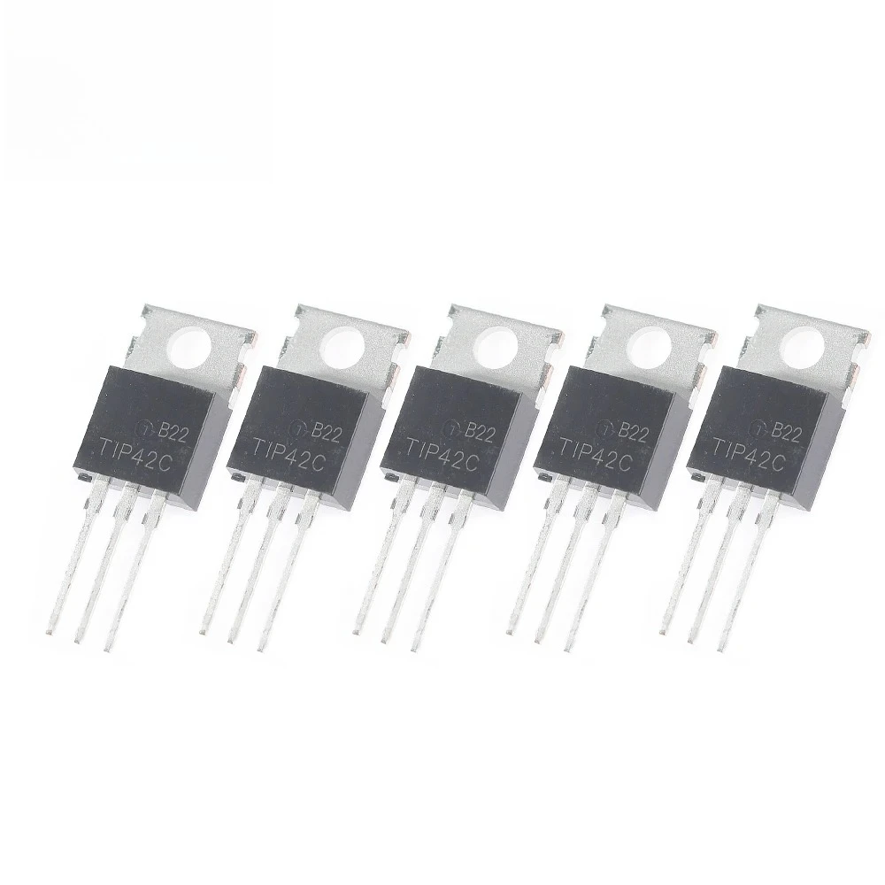 35PCS TIP31C TIP32C TIP41C TIP42C TIP122 TIP127 TIP142 Transistor Kit TO-220 PNP NPN Transistors Assortment Kit 7 Values X 5pcs