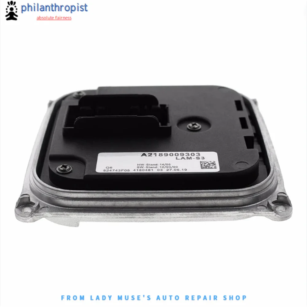 새로운 LAM-S3 A2189009303 메르세데스 W156 GLA180 GLA200 GLA250 GLA45 W176 CLA W117 LED 헤드라이트 밸러스트 제어 유닛 2189009303