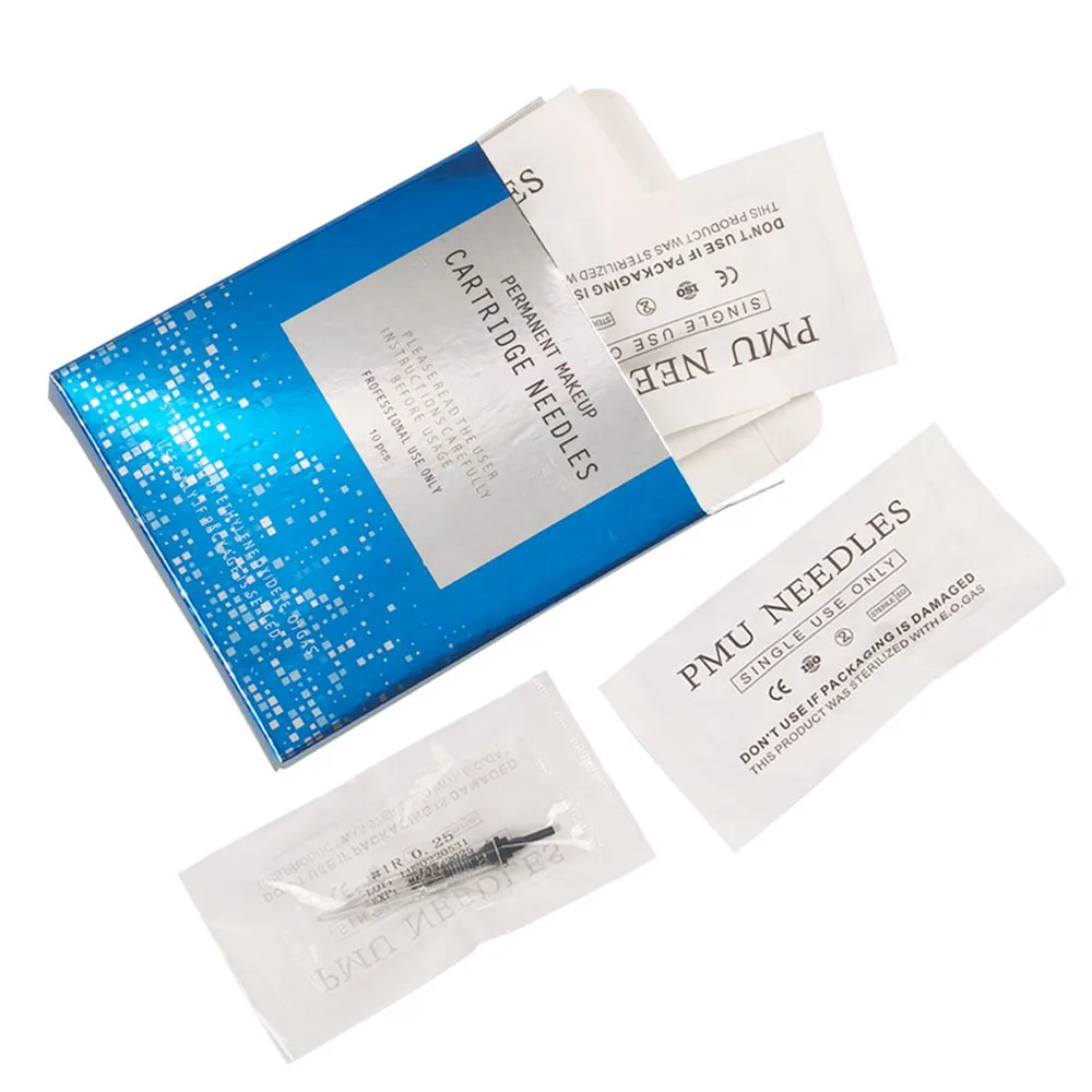 

20/50/100pcs Disposable Disinfection Nano Needle Tattoo Cartridge Wireless Permanent Makeup Black Pearl Cosmetic Tattoo Machine