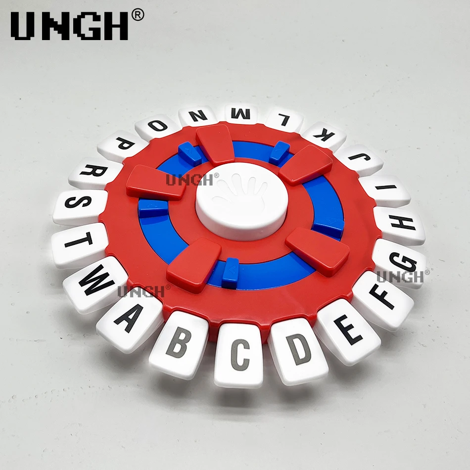 UNGH Basta Tapple Word Game Fast-Paced Board Great All Ages Version Quick Thinking Letter Pressing Family Party Board Game 3