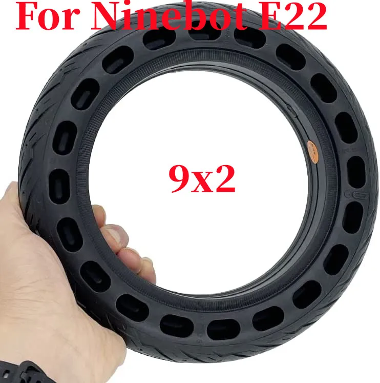 9 Inch Solid Tire 9*2 Tire Compatible for Ninebot E22