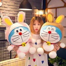 

30/40/50cm Doraemon Kawaii Anime Plush Toys Pillow Cute Cat Cos Rabbit Tiger Plush Doll Cute for Kids and Girls Birthday Gift