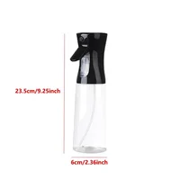 1PC 200ml Oil Spray Bottle Kitchen Cooking Olive Oil Dispenser Camping BBQ Baking Vinegar Soy Sauce Sprayer Containers 2