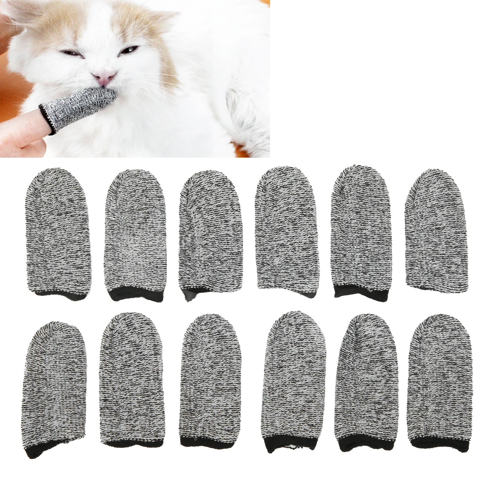 

Зубная щетка для собак и кошек, 12 шт.