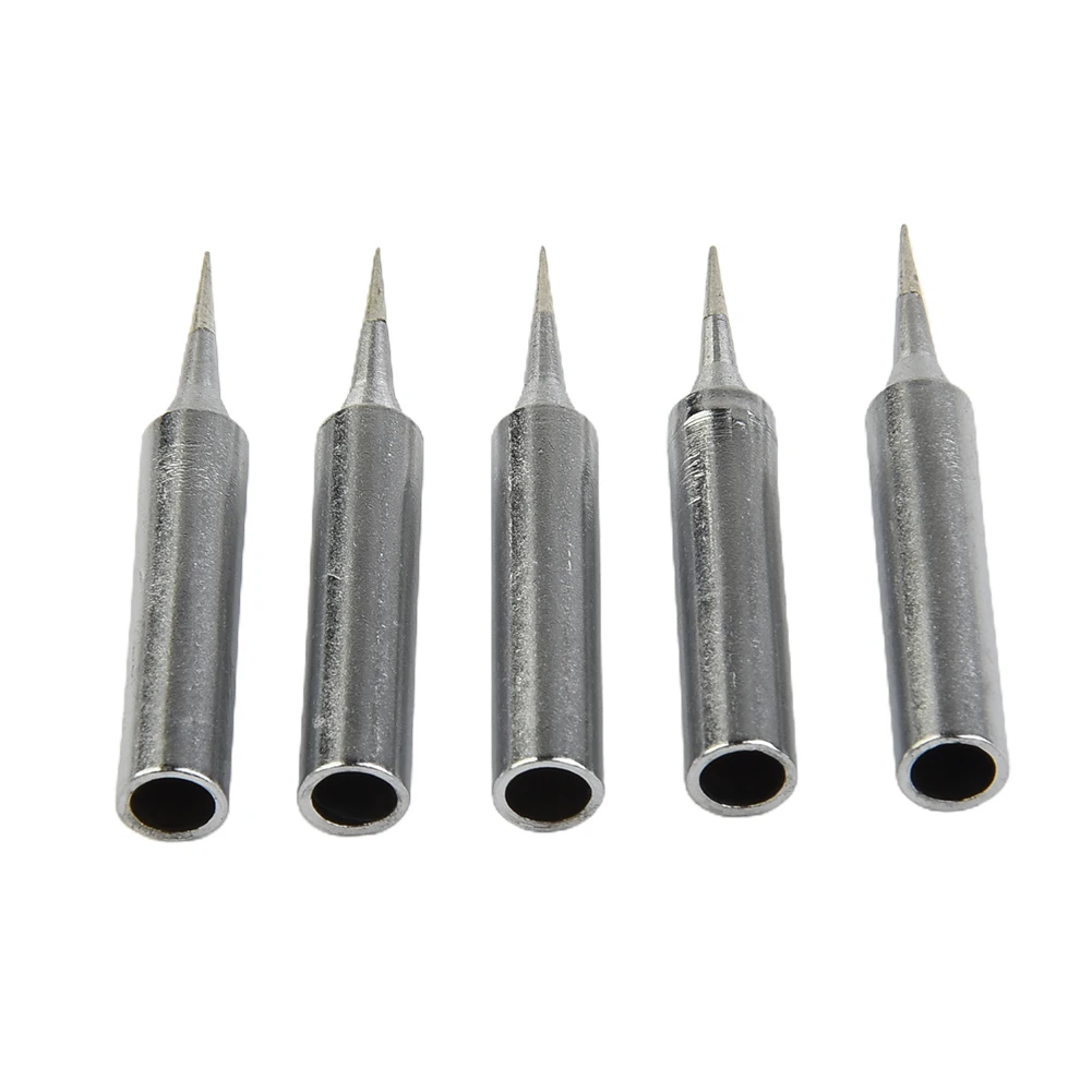 

5pcs Lead Free Replacement Soldering Tool Solder Iron Tips Head 900m-T-I 936 937 Heat-resistant Solder Iron Tips