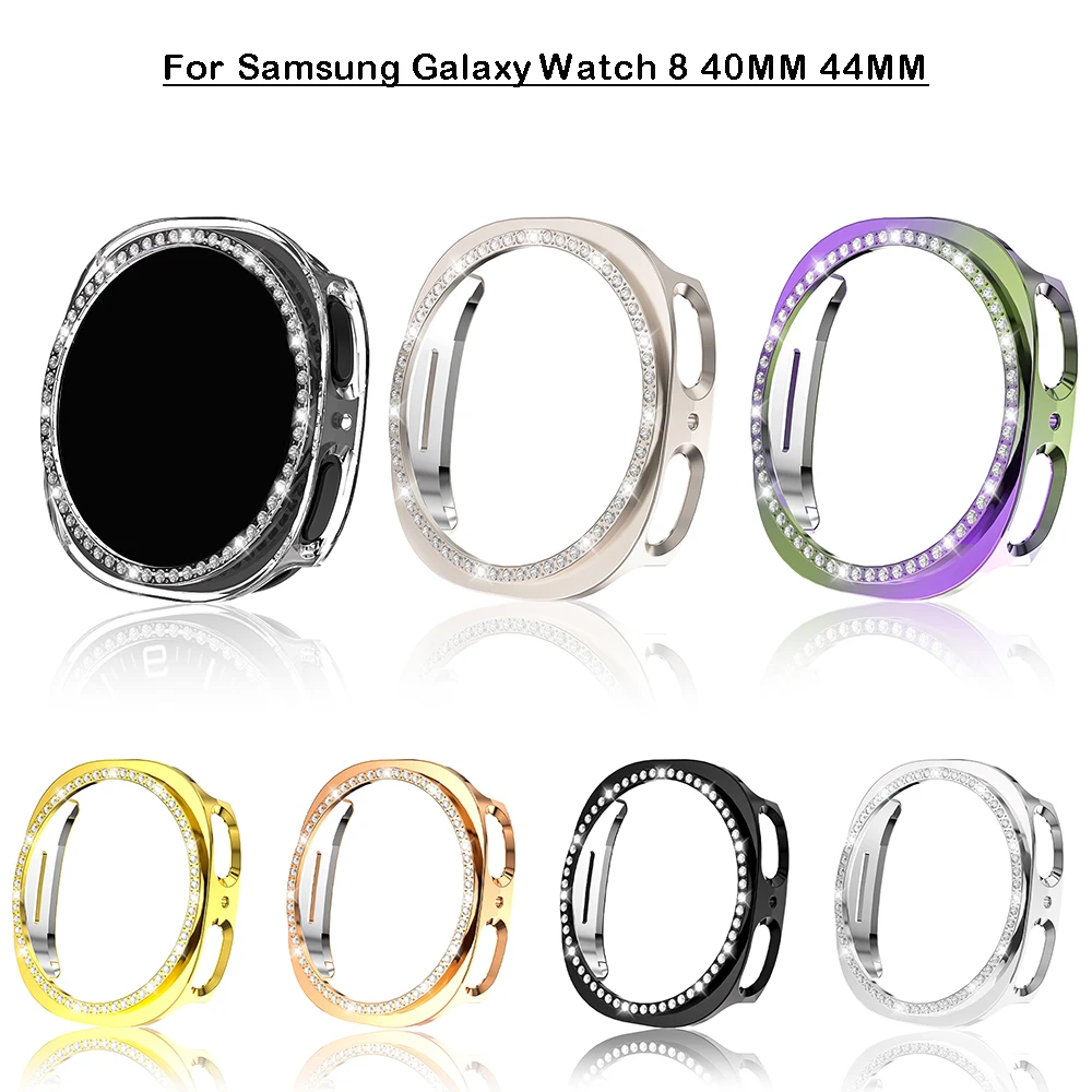 Diamond Watch Case - Shockproof Bumper Frame Cover Without Screen Protector