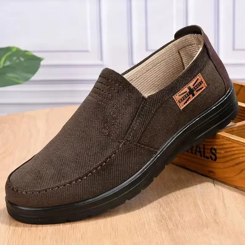 New Old Beijing Cloth Shoes Men's Shoes Breathable Men Shoes Soft