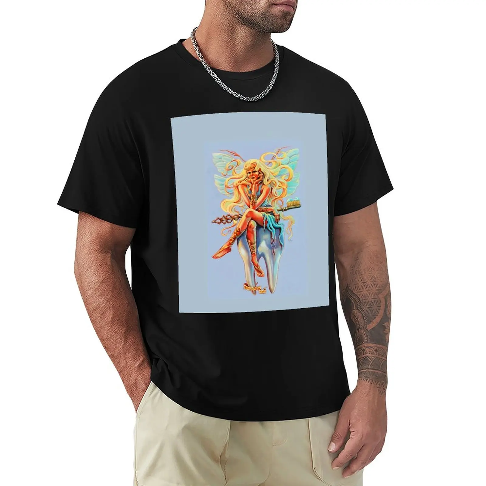 

Tooth Fairy T-Shirt boys white t shirts plus size tops plus size t shirts man clothes t shirts for men pack