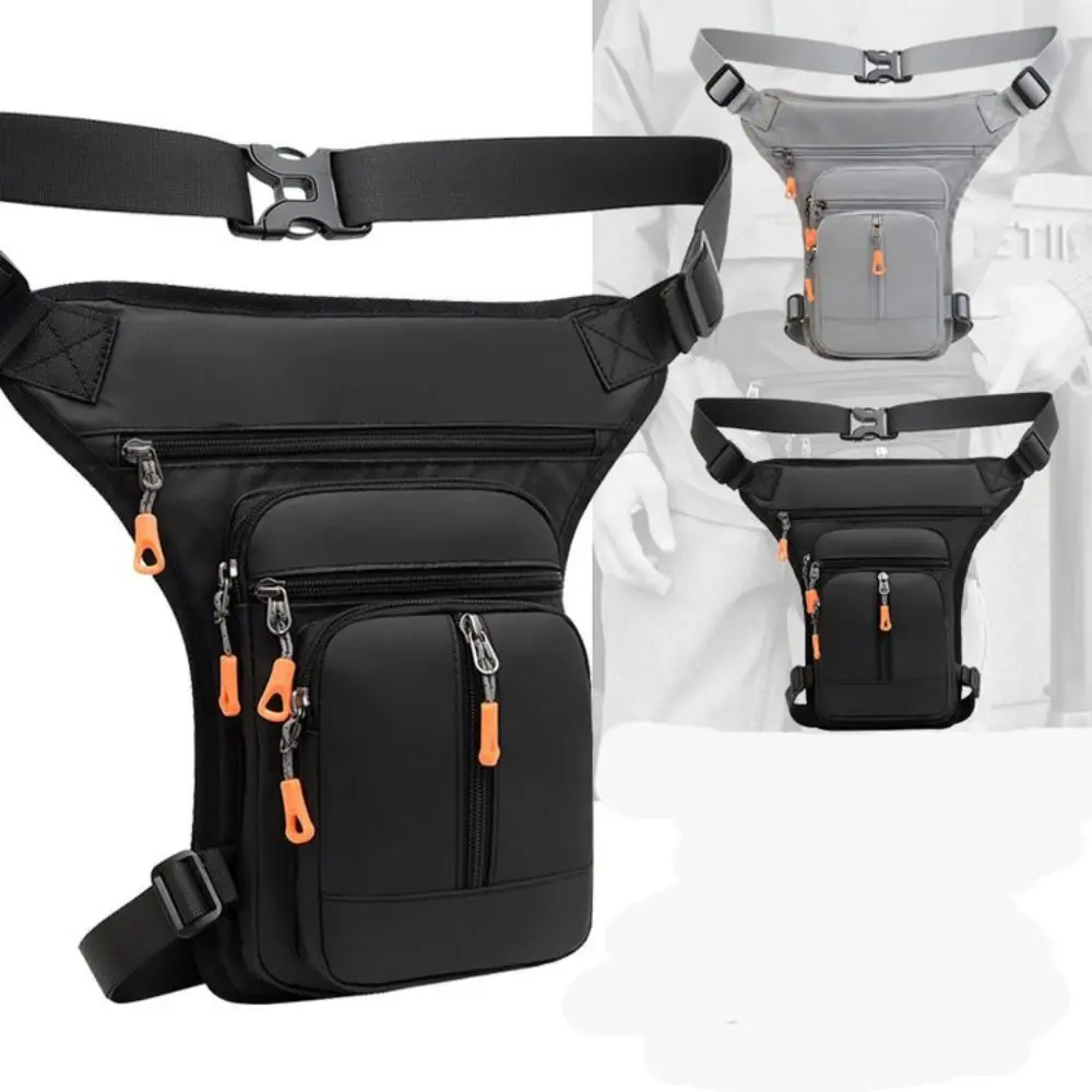 Motorcycle Drop Waist Leg Bag Waterproof Leg Side Bag Belt Luggage Ride Bags Motorbike Phone Purse Fanny Pack Bag